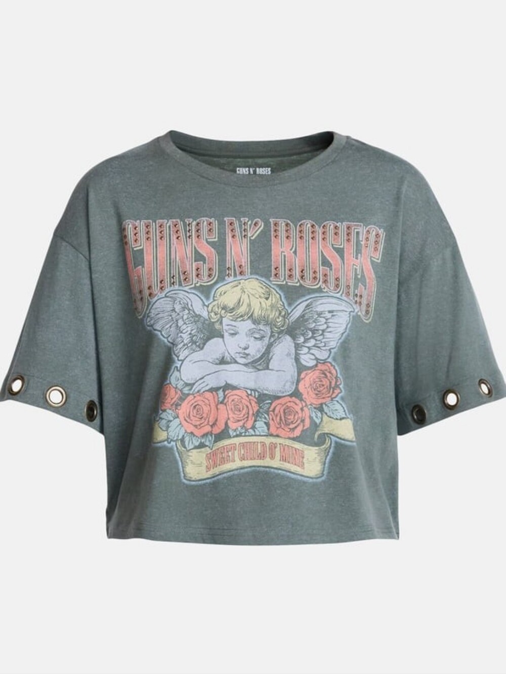 Guns N' Roses Graphic Crop Tee